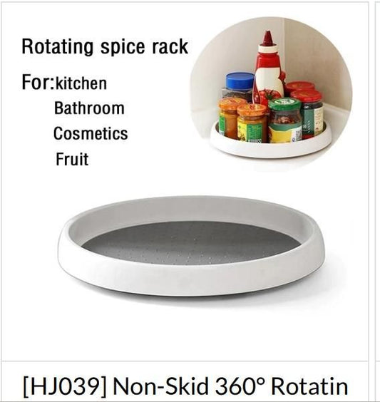 Round Countertop Storage for Bottles & Jars