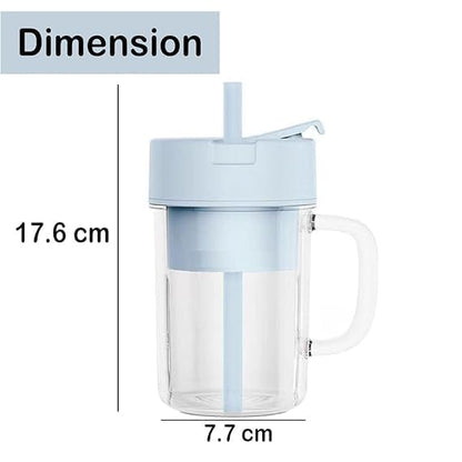 Travel Pro Combo: Foldable Silicone Water Bottle (600ml) + USB Juicer Cup Blender (420ml) – Stay Hydrated & Fresh On-the-Go!"