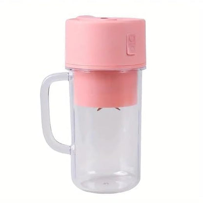 Travel Pro Combo: Foldable Silicone Water Bottle (600ml) + USB Juicer Cup Blender (420ml) – Stay Hydrated & Fresh On-the-Go!"