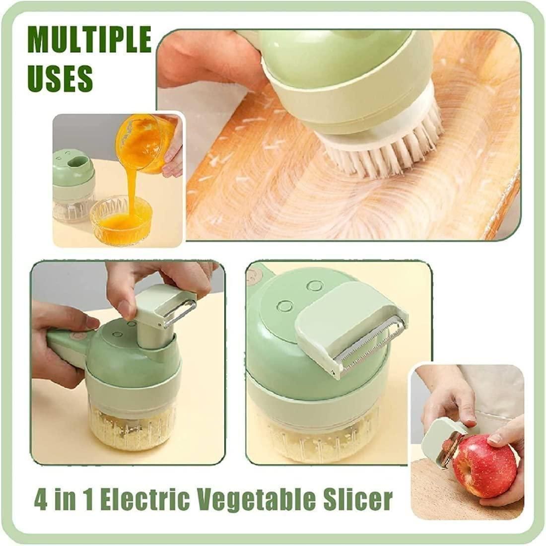 ChopMagic Pro 4-in-1  Handheld Electric Vegetable Chopper