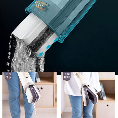 QuickDry  Foldable Self-Squeeze Butterfly Mop