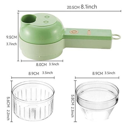 ChopMagic Pro 4-in-1  Handheld Electric Vegetable Chopper