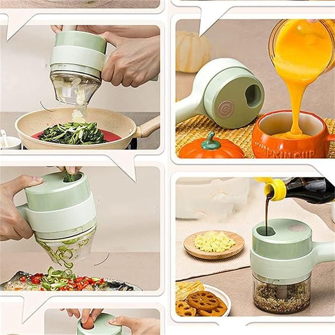ChopMagic Pro 4-in-1  Handheld Electric Vegetable Chopper