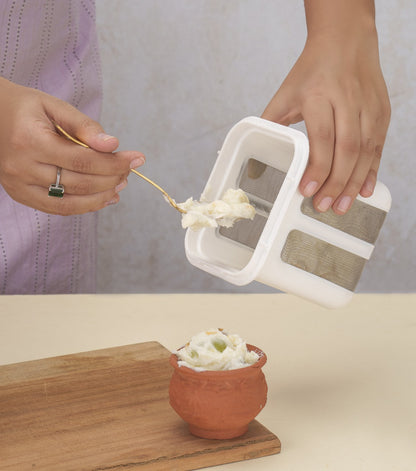 Pro 1400ml Greek Yogurt & Multi-Strain Maker – Leak-Proof, Mesh-Fit, All-in-One Strainer Jar