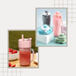 Travel Pro Combo: Foldable Silicone Water Bottle (600ml) + USB Juicer Cup Blender (420ml) – Stay Hydrated & Fresh On-the-Go!"