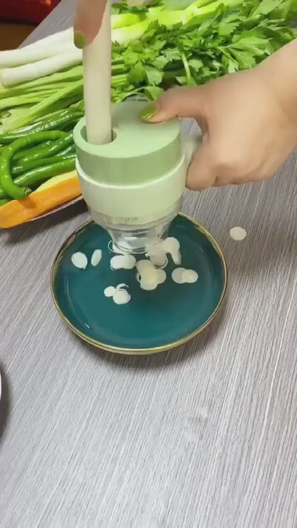 ChopMagic Pro 4-in-1  Handheld Electric Vegetable Chopper